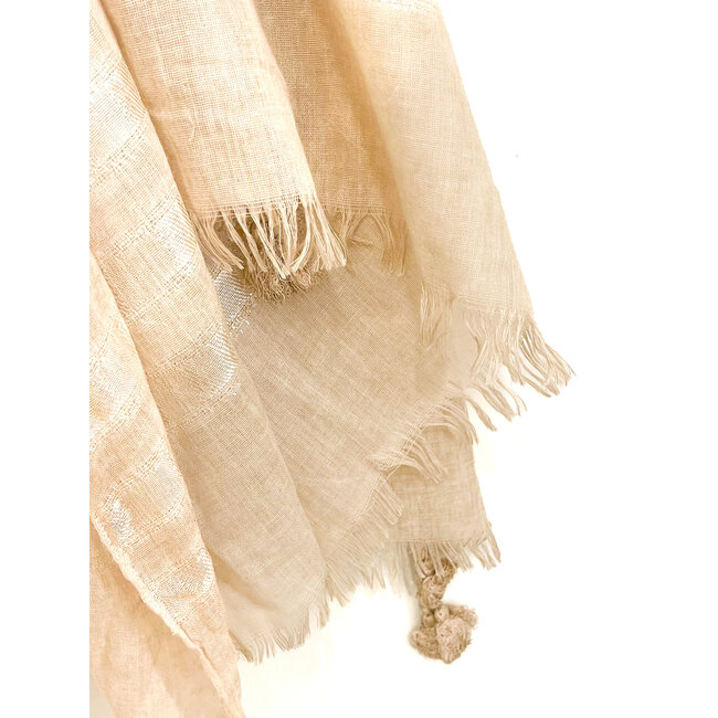 sjaal kwastjes vieux roze DSS26 004