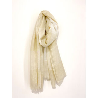 Selected by Kelly sjaal gold beige DSS26 001