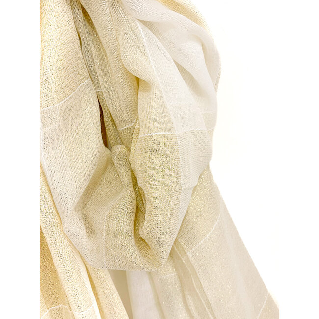 sjaal gold beige DSS26 001