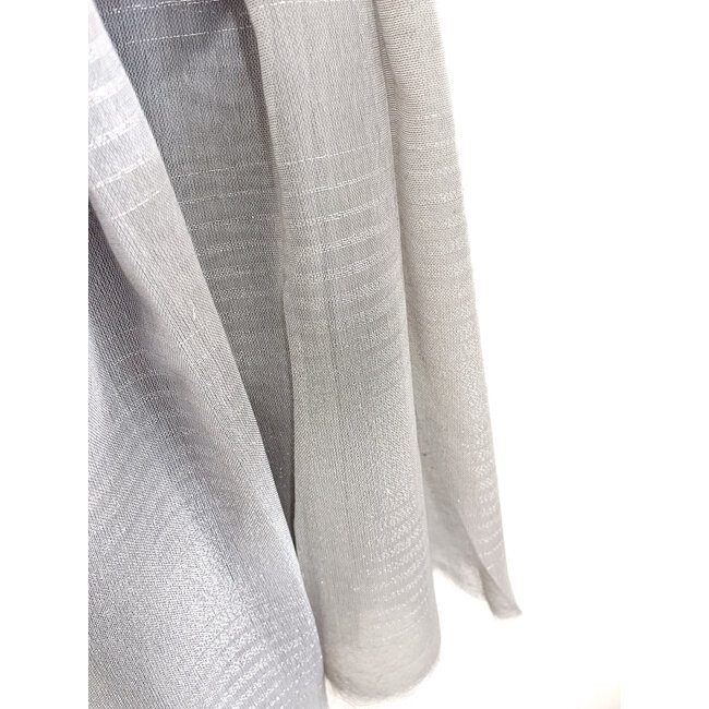 sjaal fijne lijn grijs zilver DSS26 002