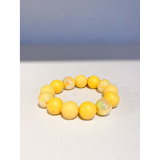 Selected by Kelly armband KSS26 001 geel