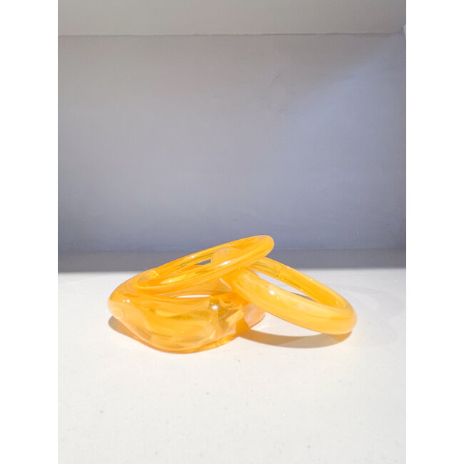 armband KSS26 006 set geel