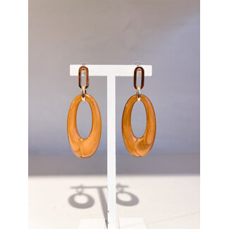 Selected by Kelly oorbellen DSS26 011 moka