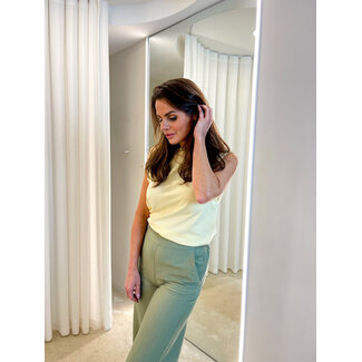 AC by Annelien Coorevits AC by Annelien Coorevits - Ana Top Jersey lichtgeel