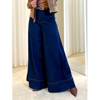 TWINSET TWINSET broek - donkere denim - 261TP2671 - 01313