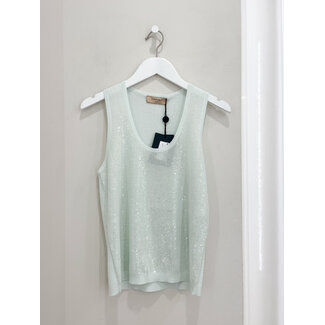 TWINSET TWINSET top - aqua - 261TP3301 - 13162