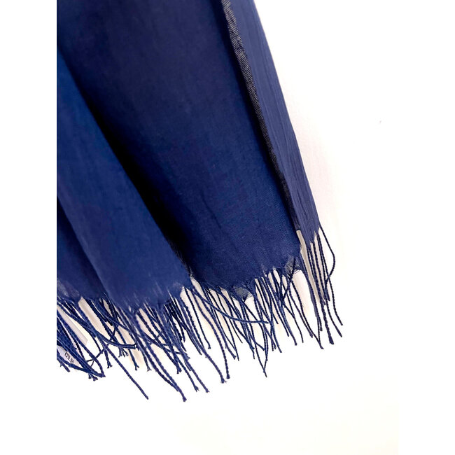 sjaal DSS26 005 navy