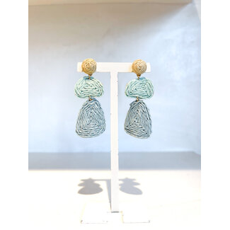 Selected by Kelly oorbellen DSS26 030 powder blue