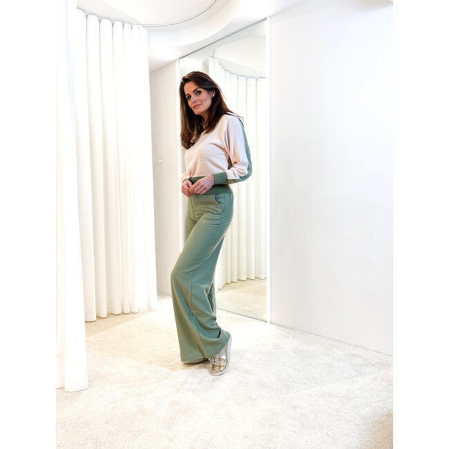 AC by Annelien Coorevits - Luta lange broek elastiek groen