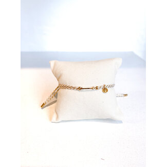 AC by Annelien Coorevits AC by Annelien Coorevits - Ropechain armband geel