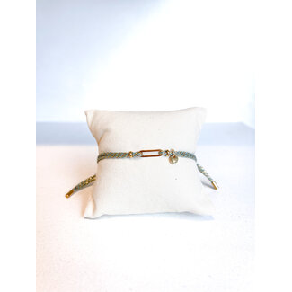 AC by Annelien Coorevits AC by Annelien Coorevits - Ropechain armband groen