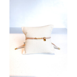 AC by Annelien Coorevits AC by Annelien Coorevits - Ropechain armband roze