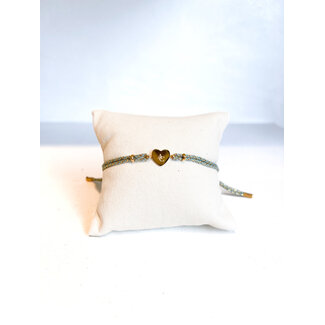 AC by Annelien Coorevits AC by Annelien Coorevits - Ropeheart armband groen