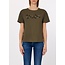 WA6238-JS923 - JERSEY ECO LIUJO MOTIF - T-SHIRT - DK.OLIVE LIUJO SEQUI