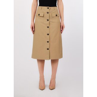 LIU JO WA6390-T398A - COTONE TENCEL TP - SKIRT - LIGHT GINGER
