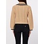 WA6521-MS044 - CASUAL BRAIDS - SWEATER - CREAM BEIGE/NAVY