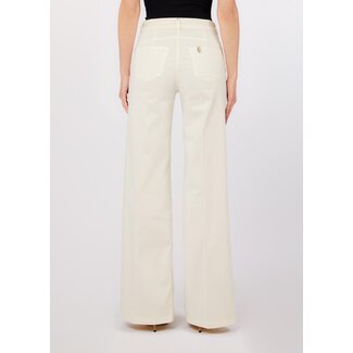 LIU JO WA6274-T9257 - B.UP RASO STR.PESANTE PPT - PANTS - LIGHT PANNA