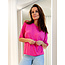 oversized trui Fushia
