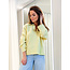 WA6288-MA73R - CASHMERE STUDIO - SWEATER - LEMON JUICE