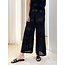WA6334-MS007 - SUMMER LACE - PANTS - NERO