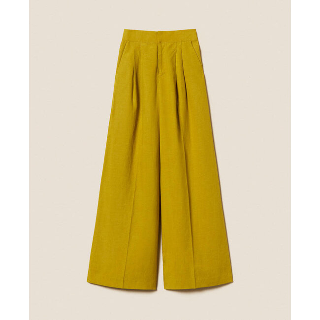 TWINSET broek - avocado - 261TT2552 - 12117 _ webshop