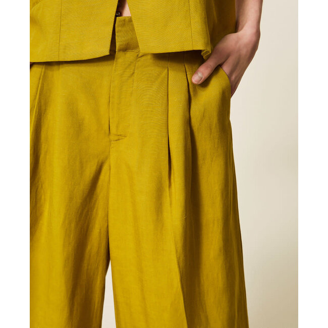 TWINSET broek - avocado - 261TT2552 - 12117 _ webshop