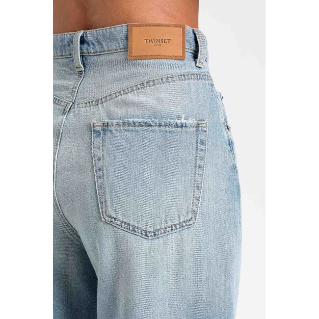 TWINSET broek - lichte denim - 261TT2510 - 03498 _ webshop