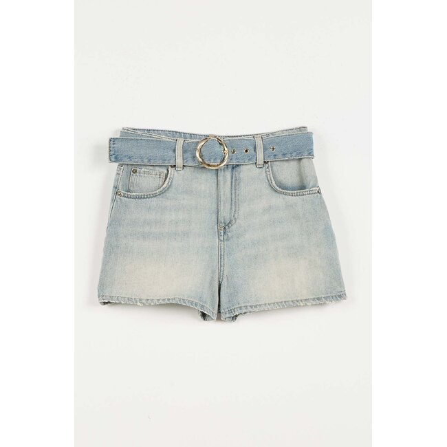TWINSET short - lichte denim - 261TT2511 - 03498 _ webshop