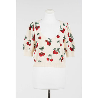 TWINSET TWINSET trui - kersen wit / rood - 261TT3243 - 13501