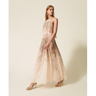 TWINSET TWINSET kleed - pastel bloemen - 261TT2560 - 13588