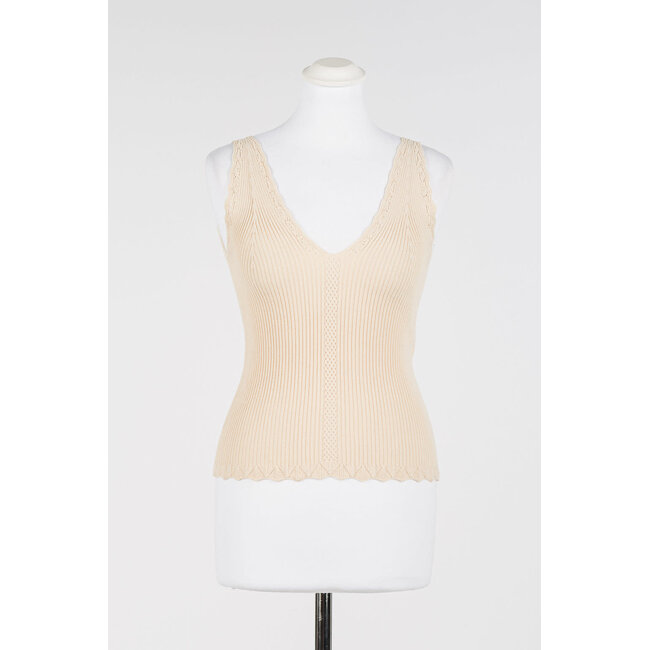 TWINSET top - warm beige - 261TT3122 - 07222 _ webshop