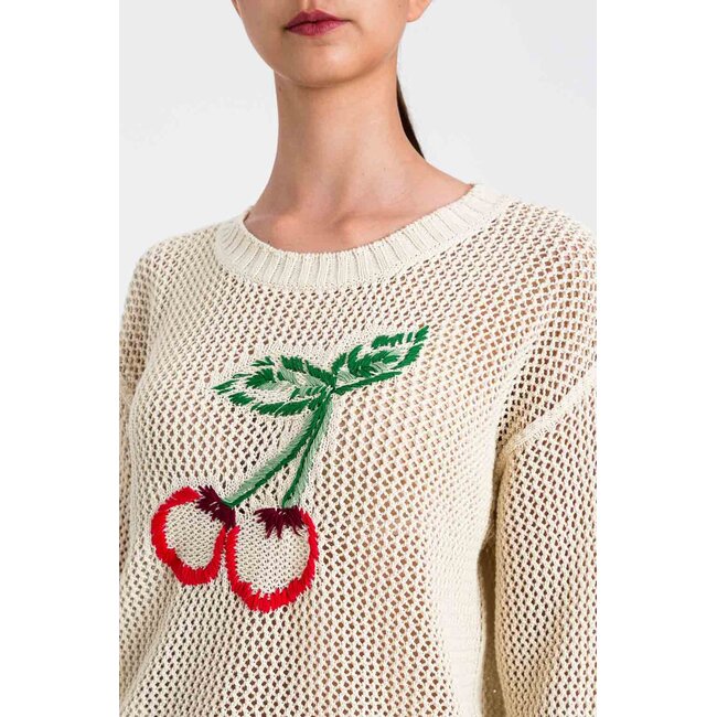 TWINSET trui - sneeuwwit SCURO - 261TT3300 - 03077 _ webshop