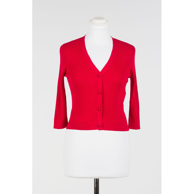 TWINSET cardigan - lippenstift rood - 261TT3182 - 03725 _ webshop