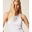 TWINSET tanktop - wit - 261TP2090 - 00001 _ webshop