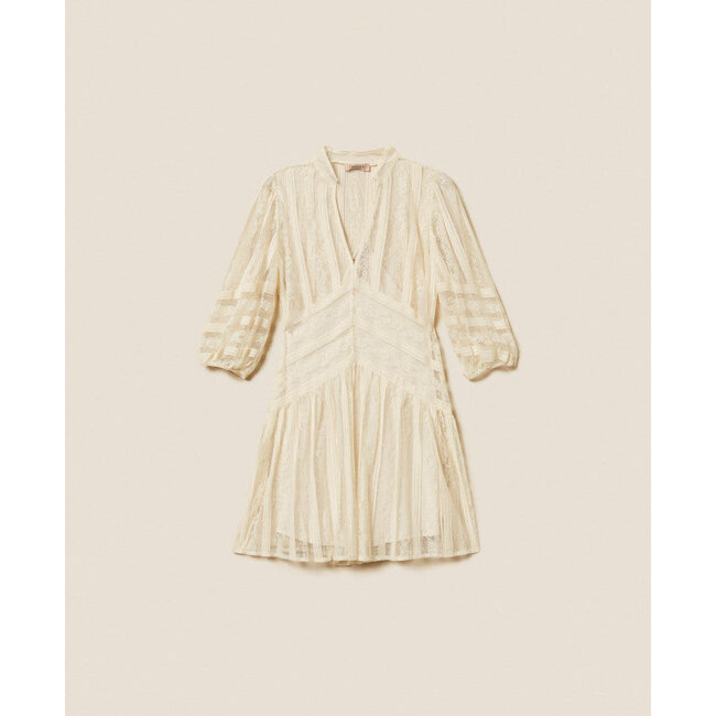 TWINSET kleed - parelmoer - 261TP2543 - 00059 _ webshop