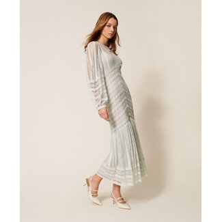 TWINSET TWINSET kleed - aqua - 261TP2542 - 13162