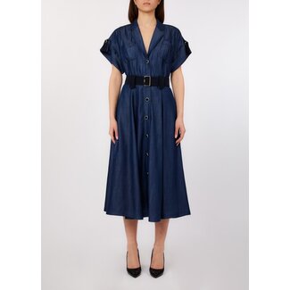 LIU JO UA6315-D0335 - TENCEL SAILOR - DRESS - NORMAL WASH