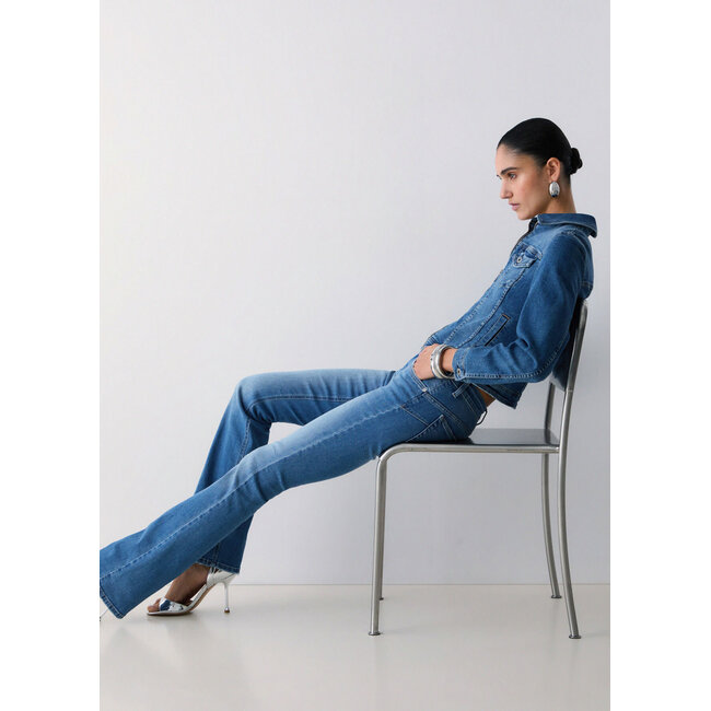 UA6025-DS085 - ECS DEN.BLUE STRETCH T400 - PANTS - DEN.BLUE STBL ATLANT