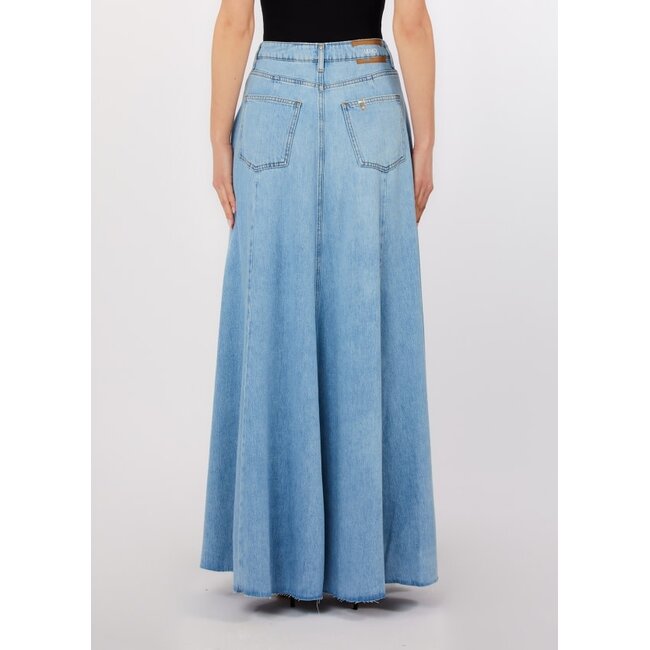 UA6171-D0319 - DEN.BLU TENC.SUPERLATIVE - SKIRT - DEN.BLUE LT.SUPERLAT