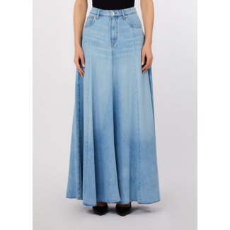 LIU JO UA6171-D0319 - DEN.BLU TENC.SUPERLATIVE - SKIRT - DEN.BLUE LT.SUPERLAT