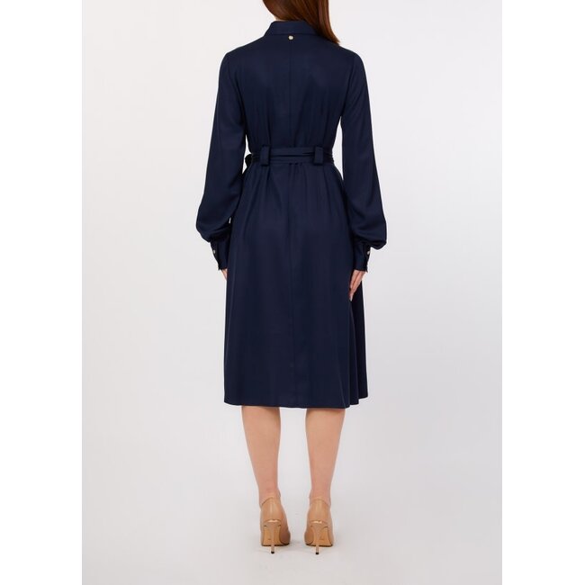 WA6434-T414A - LYOCELL - DRESS - NIGHT BLU SKY