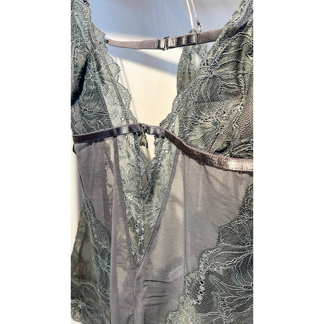 PATRIZIA PEPE kanten body - Reef Grey - 2I0143 S768 - S768 _webshop PATRIZIA PEPE