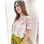 TWINSET trui - pastel bloemen - 261TT3221 - 13588 _ webshop