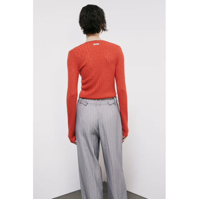 PATRIZIA PEPE trui - Deep Orange - 8K0367 R877 - R877 _webshop PATRIZIA PEPE