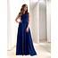 galajurk 8 strass donkerblauw TU