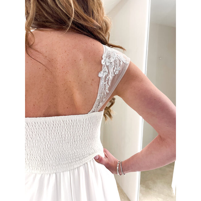 galajurk 8 strass wit TU