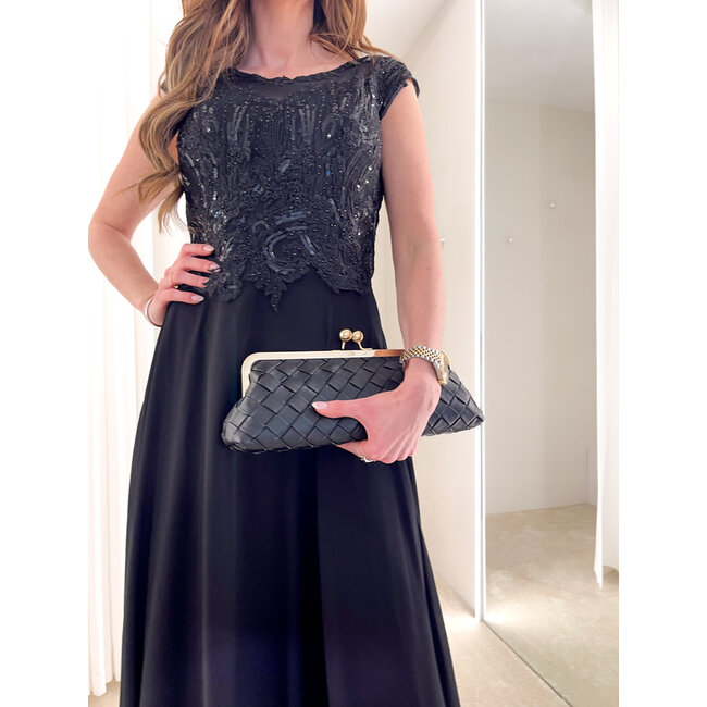 galajurk 8 strass zwart TU