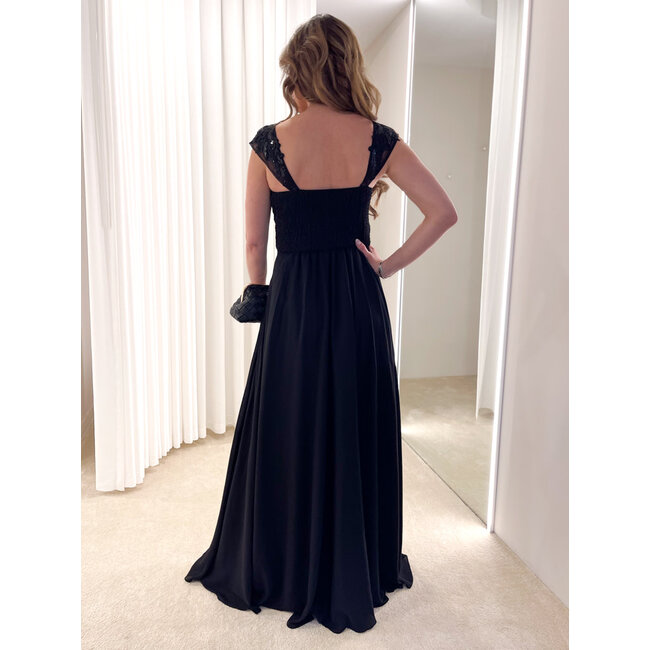 galajurk 8 strass zwart TU