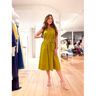 TWINSET TWINSET kleed - avocado - 261TT2223 - 12117