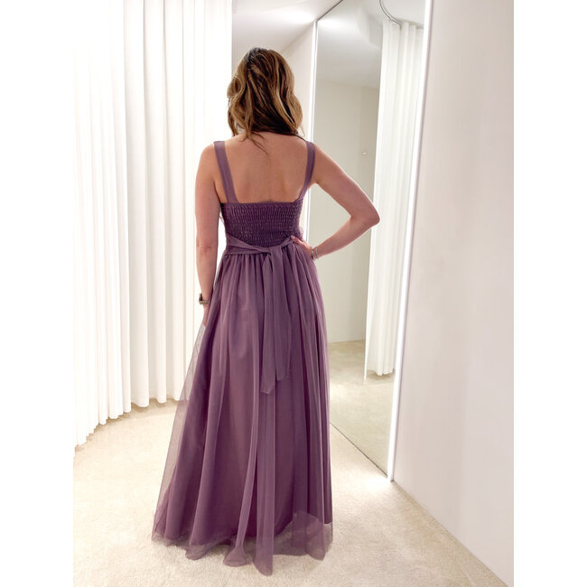 galajurk 10 lang glitter mauve TU